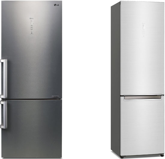   LG Bottom Freezer (Universe)  LG Bottom Freezer (V+)