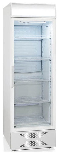 Холодильная витрина Бирюса Б-520PN белый фронт