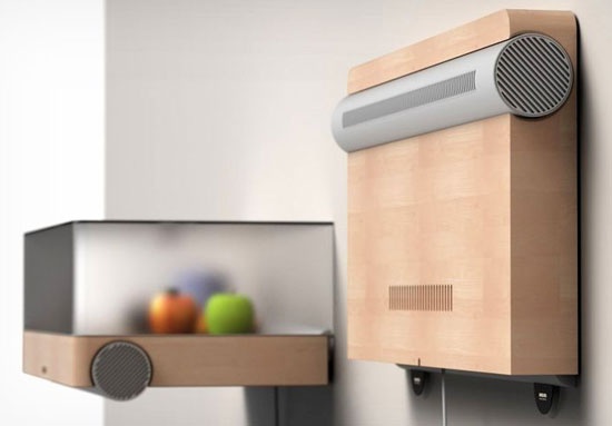 Концепт «полочного холодильника» Shelves Fridge