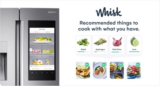 Технология Samsung Whisk AI Food