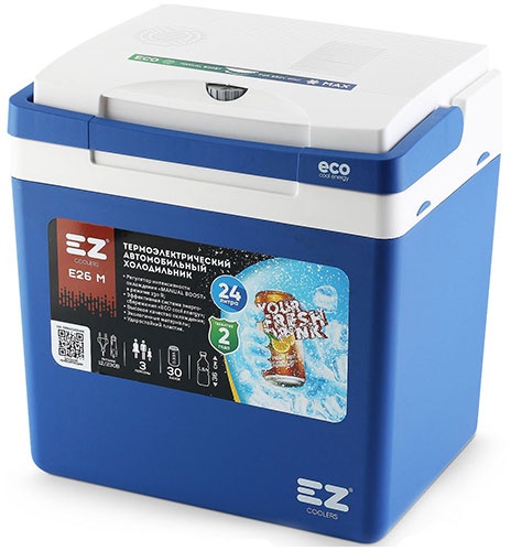Автомобильный холодильник EZ E26M 12/230V Blue