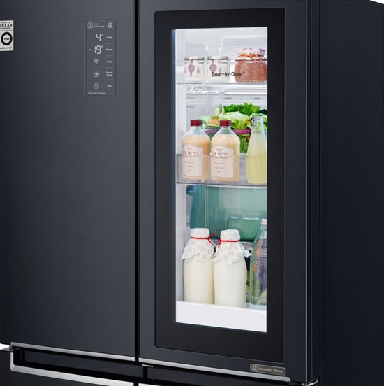 Холодильник LG GC-Q 22 FTBKL черный