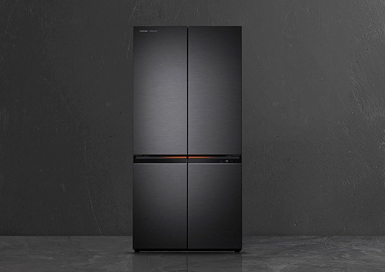 Четырёхдверный холодильник Toshiba GR-RF646WE-PGS В