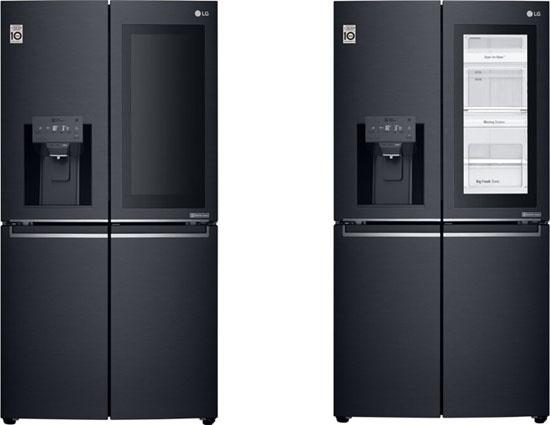 Многокамерный холодильник LG GC-Q 22 FTBKL