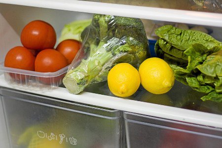 Хранение овощей в холодильнике