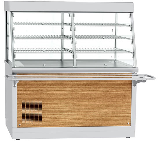 Новинка Abat: холодильный прилавок-витрина с охлаждаемой камерой