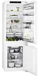 встраиваемый двухкамерный холодильник AEG SCR81816NC