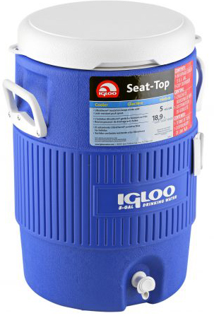 - Igloo 10 Gallon Seat Top Blue