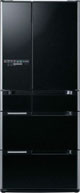 Многокамерный холодильник Hitachi  R-A 6200 AMU XK black