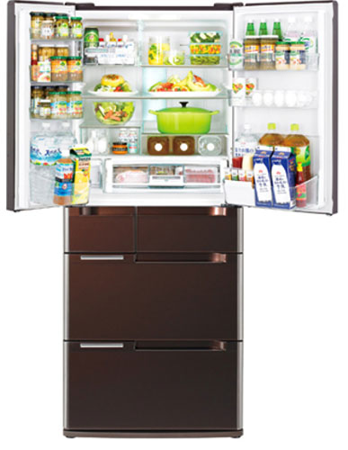 Многокамерный холодильник Hitachi  R-A6200AMUXT 
