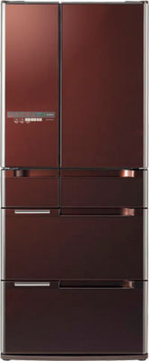 Многокамерный холодильник Hitachi  R-A 6200 AMU XT brow 