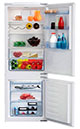 встраиваемый двухкамерный холодильник Beko BCHA2752S