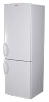 двухкамерный холодильник AKAI ARF 201/380 WH