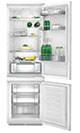 встраиваемый двухкамерный холодильник Scholtes RCB 31 AAA E C OT