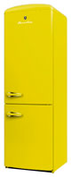 двухкамерный холодильник Rosenlew RC312 CARRIBIAN YELLOW