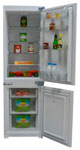 встраиваемый двухкамерный холодильник Weissgauff WRKI 2402 NF