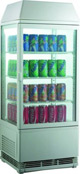 холодильная и морозильная витрина Convito RT78L-1 серебристая