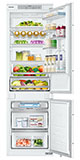 встраиваемый двухкамерный холодильник Samsung BRB260030WW