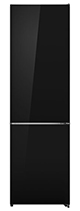 двухкамерный холодильник LEX RFS 204 NF BLACK
